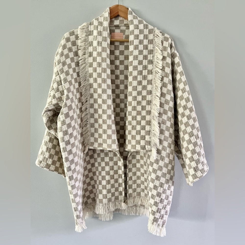 SALE Oversized Tapestry Blanket Coat